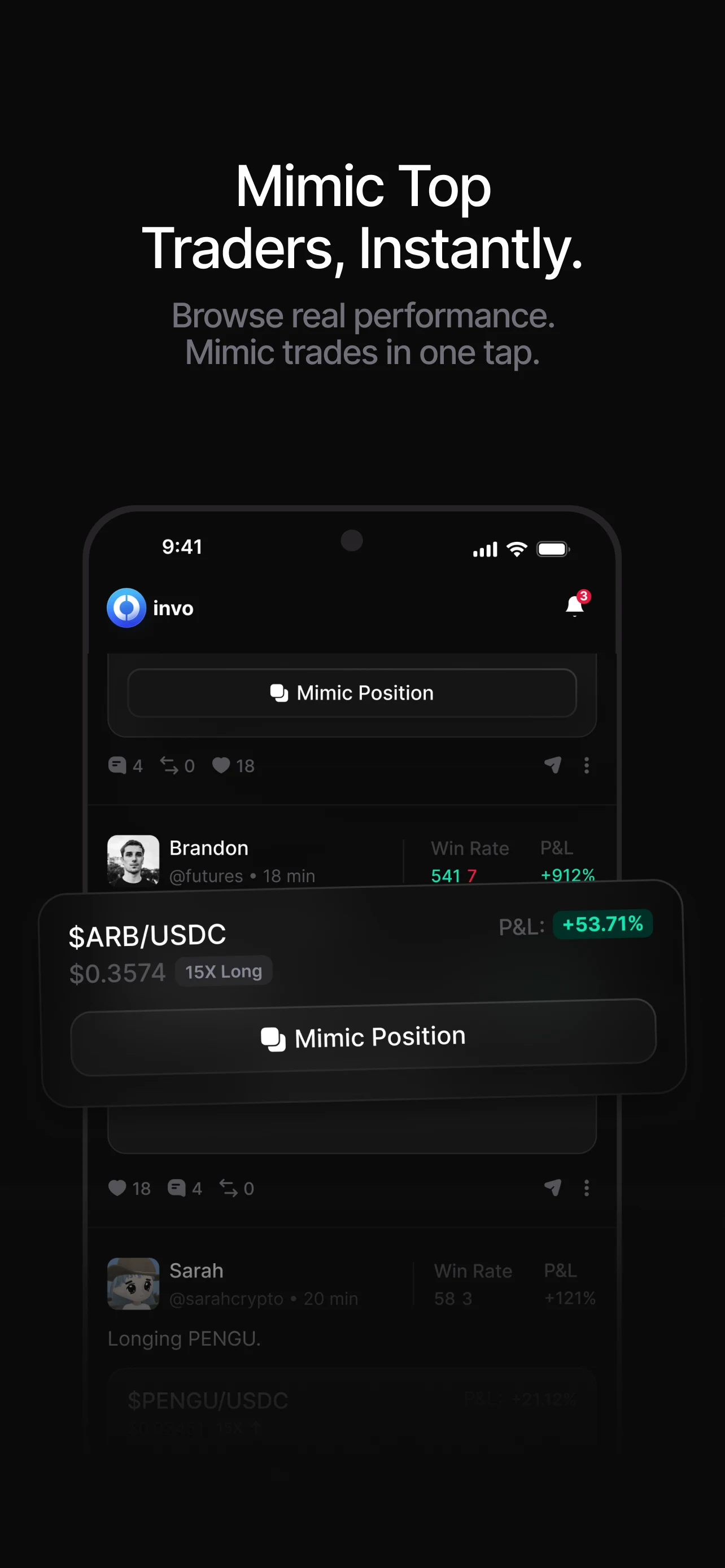 Invo: Where Traders Are Made screenshot