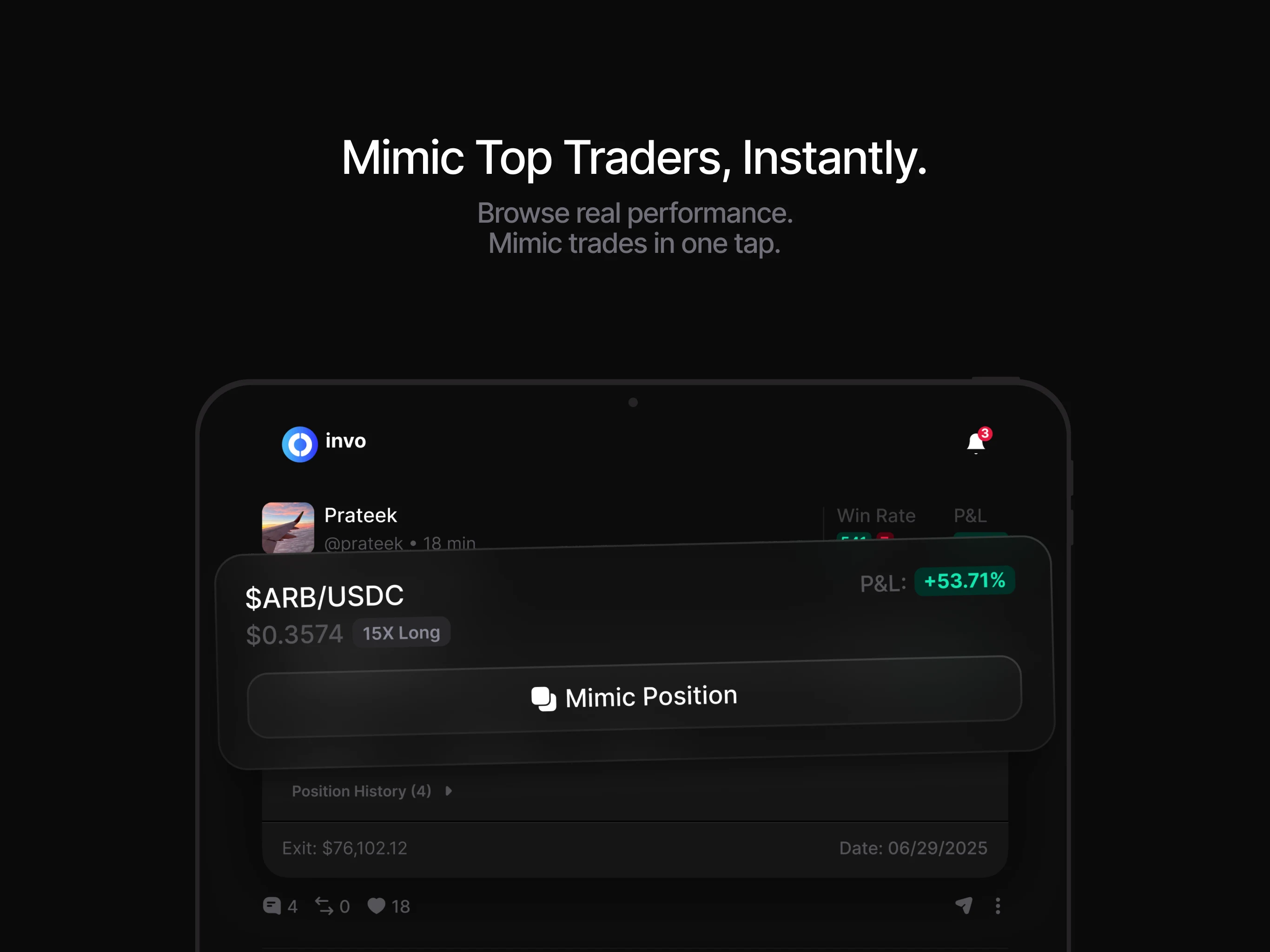 Invo: Where Traders Are Made screenshot